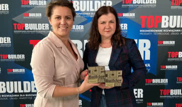 Tytuł TOPBuilder 2023 dla szkła ORAÉ